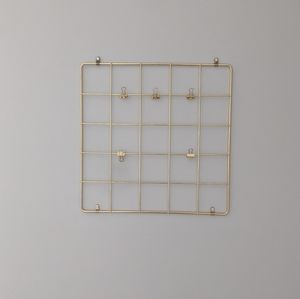 Grid Wall Organizer with Clips